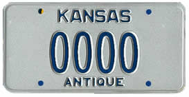 Antique Auto Plate