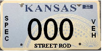 Street Rod Plate