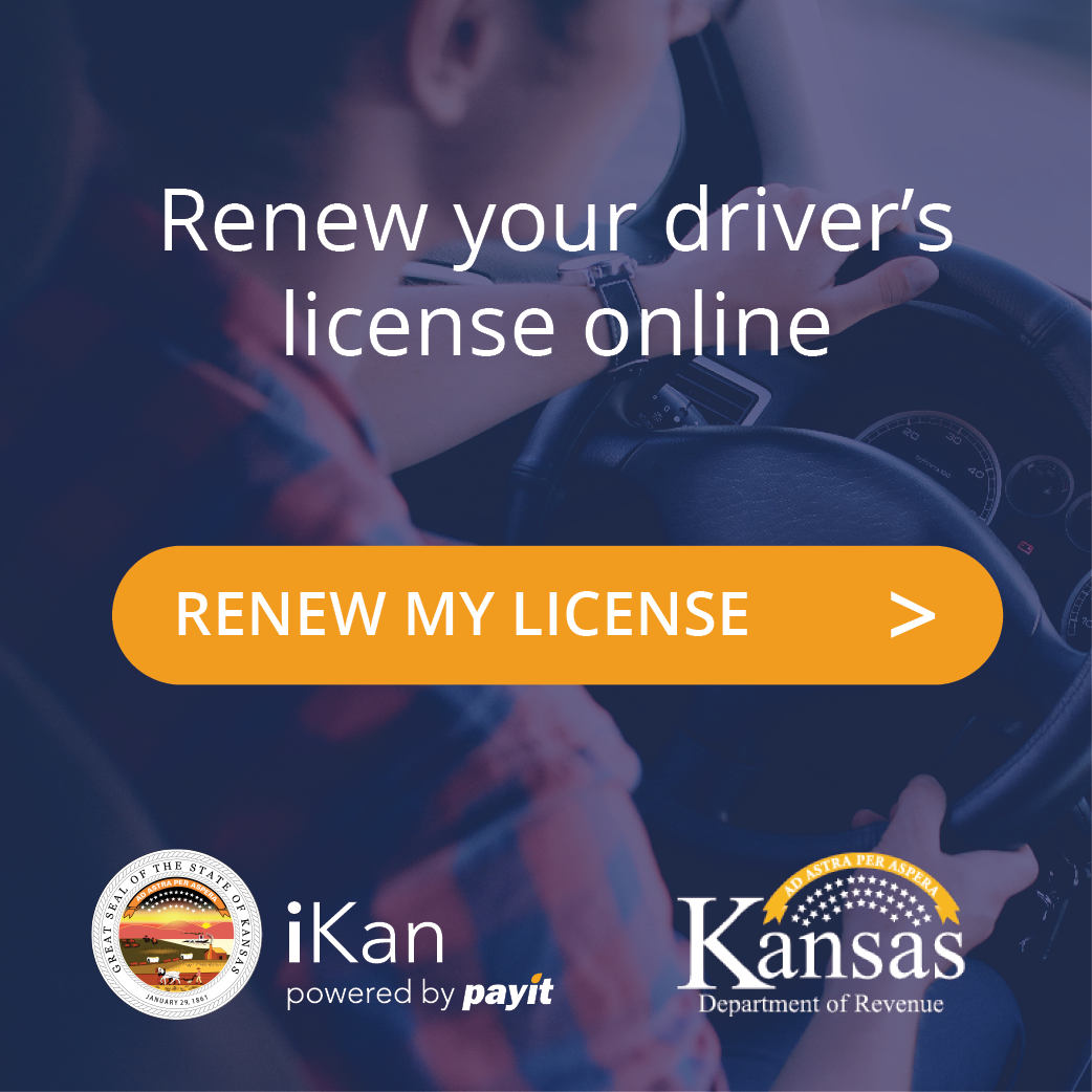 Ikan - renew your Kansas driver's license online
