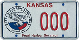 Pearl harbor Survivor Plate