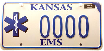 Emergency Medical Services Plate