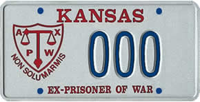 Ex-prisoner of War Plate