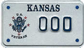 U.S. Veteran Motorcycle Plate